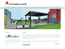 Tablet Screenshot of airefengineers.com